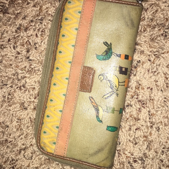 Fossil bird hippie wallet - Picture 7 of 8